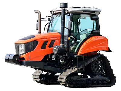 Pásový Traktor S Buldozerem